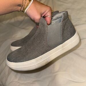 Soda Gray Ankle Booties